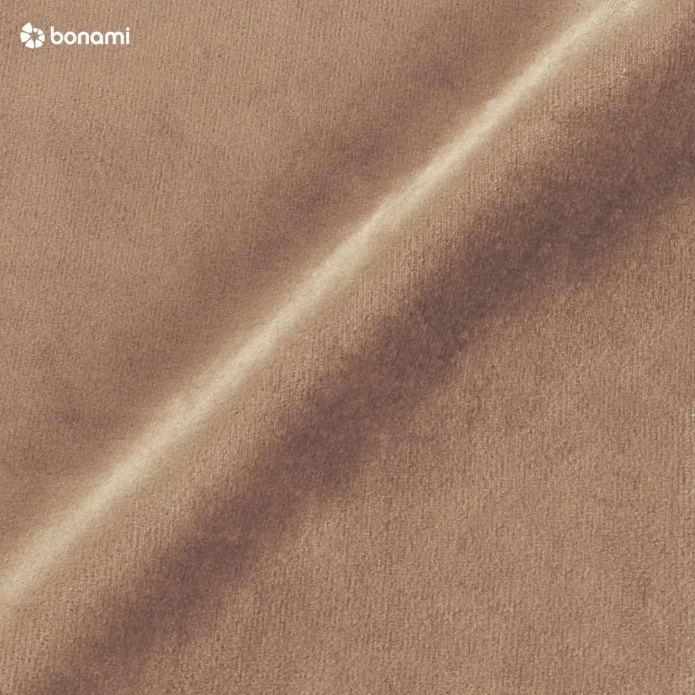 Letto matrimoniale imbottito beige con contenitore 160x200 cm Tate - Maison de Rêve