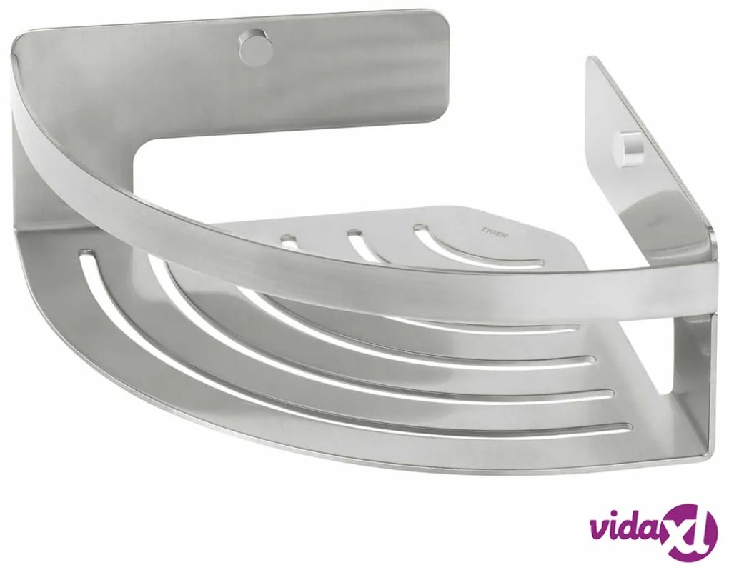 Tiger Mensola da Bagno Angolare Caddy Argentata 1400430946
