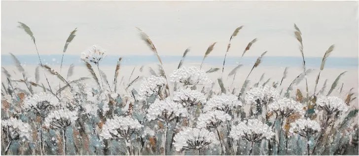 Stampa su tela Campo soffioni 150 x 65 cm