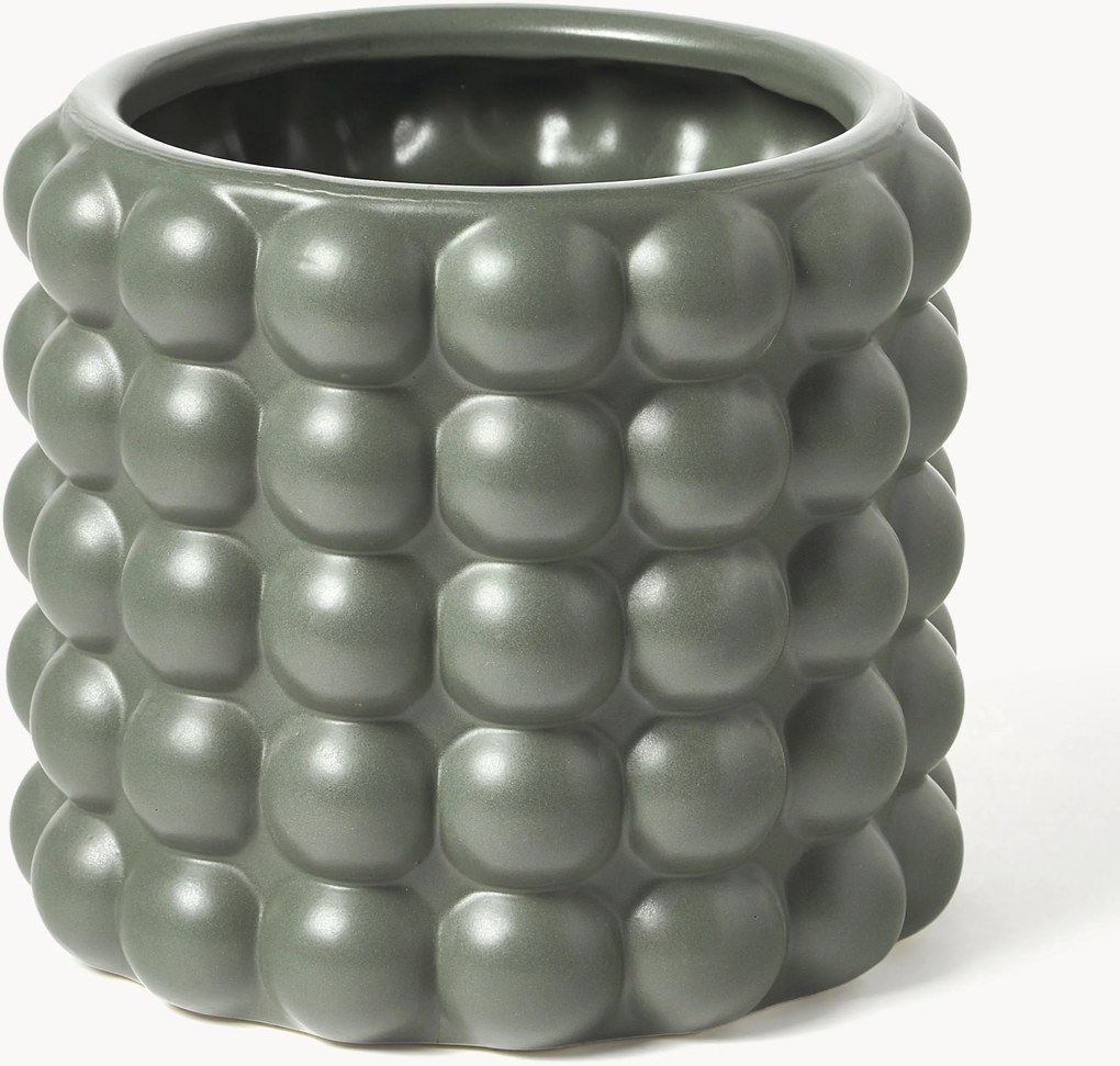 Portavaso in gres Bob, alt. 18 cm