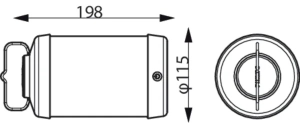 Philips - Lampada portatile LED dimmerabile CICERO LED/6W/5V IP54