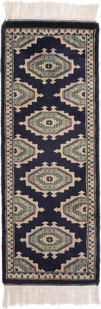 Bokhara Tappeto 30 x 90 (Pakistan) Annodato A Mano