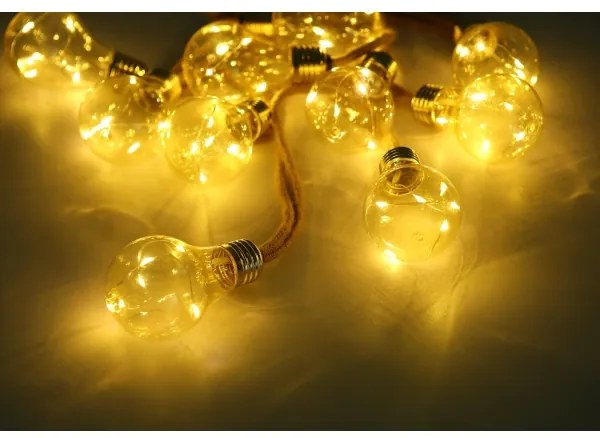 Globo 33694-10 - LED Solare catena decorativa 50xLED/0,06W/3,2V IP44