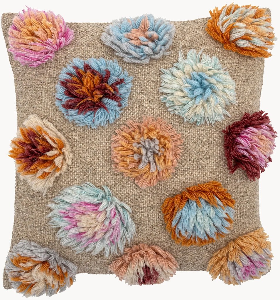 Cuscino con motivo floreale Somma