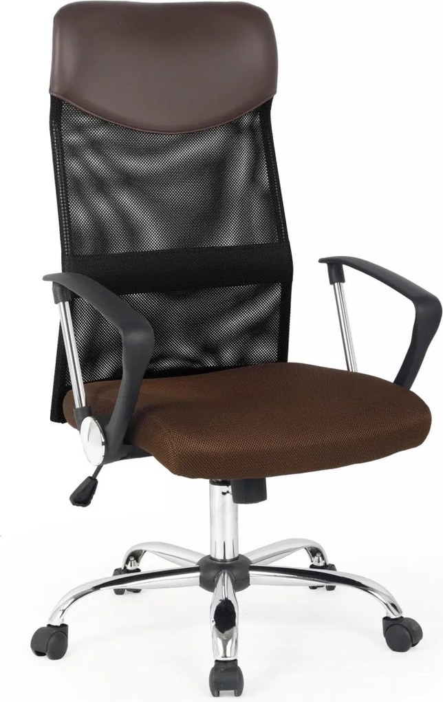 Sedia da ufficio Vire in nero marrone
