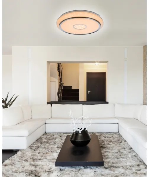 GLOBO 48389-40 - Plafoniera LED con telecomando DANI 1xLED/40W/230V