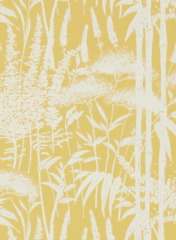 Nina Campbell Carta da parati Poiteau - Ochre
