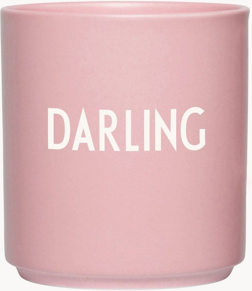 Tazza con scritta Favourite Darling