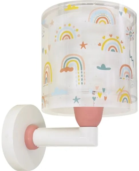 Dalber 41199 - Lampada da parete per bambini RAINBOW 1xE27/15W/230V multicolore