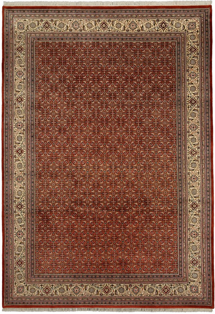 Tabriz Tappeto orientale 350x250 Rosso (Indian) Annodato A Mano