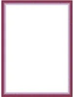 Cornice INSPIRE Bicolor fucsia e rosa opaco per foto da 13x18 cm