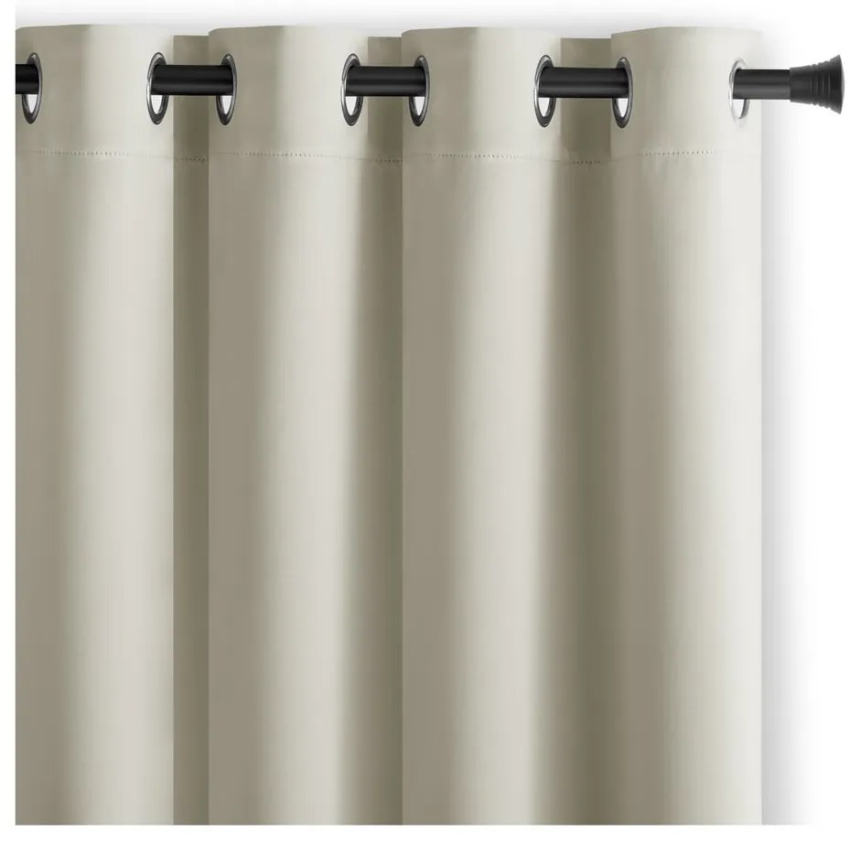 Tenda parzialmente oscurante color crema 140x245 cm Kierra – Restilo