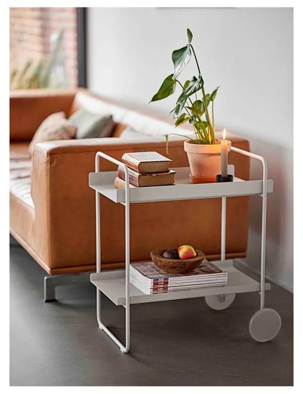 Tavolo da portata in metallo su ruote 40,5x61 cm A-Cocktail - Zone