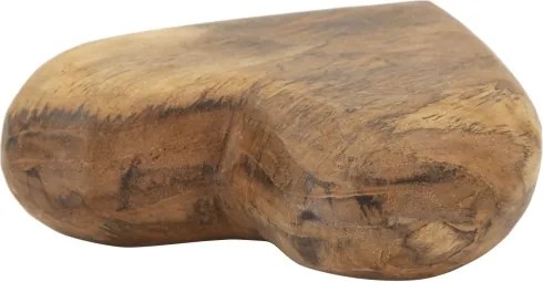 Decorazione Hak In Teak Ric. Cm16X14X4,5 (Pezzi Unici - Non Rip. In Serie)