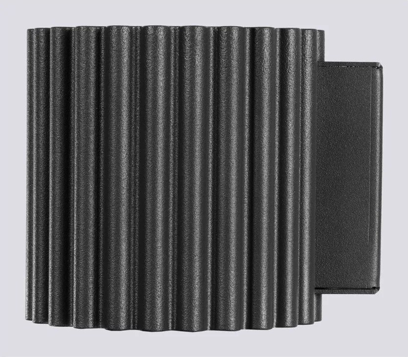 Lampada da parete nera ø 10 cm Zora – Sollux