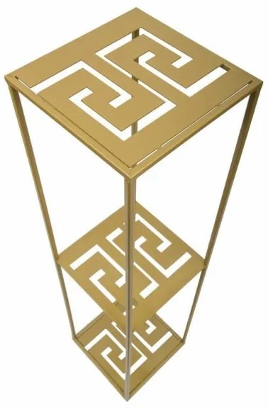 Portafiori 100x24 cm oro