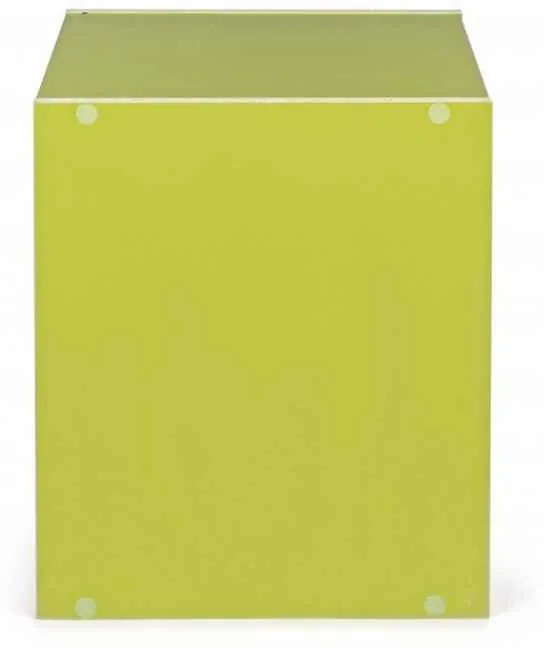 CUBO SANTORINI MENSOLA COMPOSITE VERDE