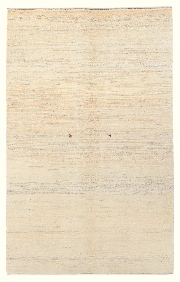 Gabbeh Tappeto persiano 190x120 Beige (Iran) Annodato A Mano