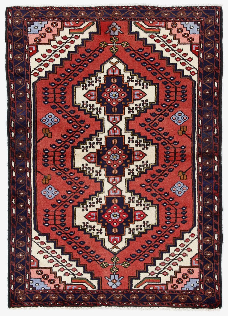 Hamedan Tappeto persiano 110x150 (Iran) Annodato A Mano