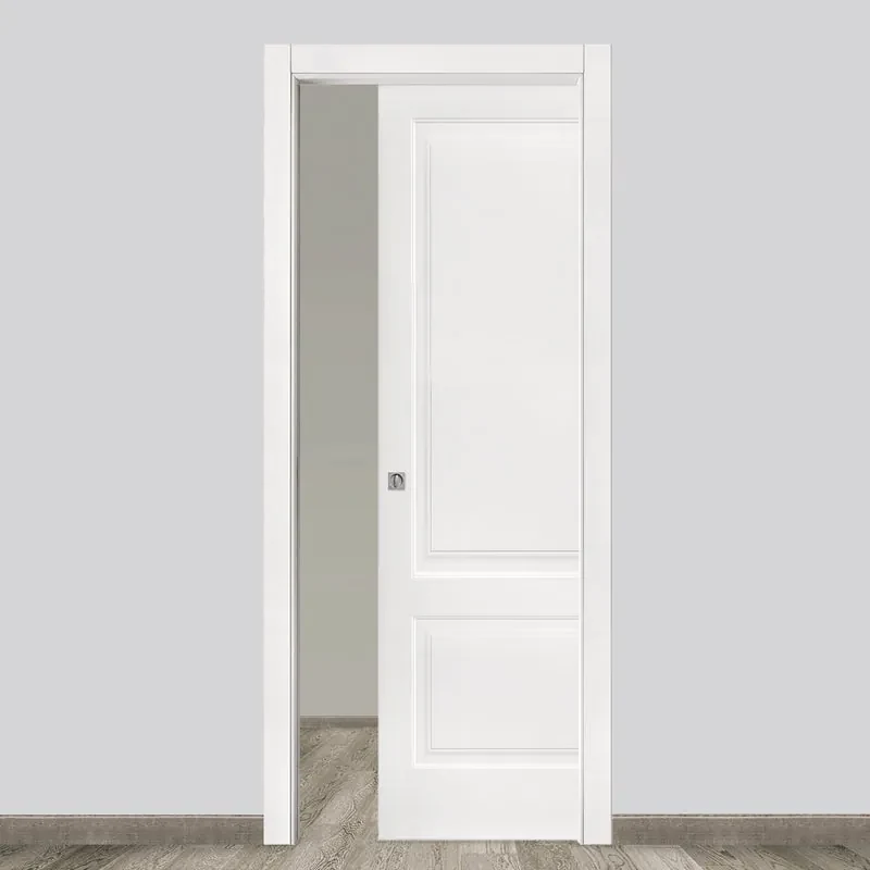 Porta scorrevole Deneb bianco L 70 x H 210 cm reversibile
