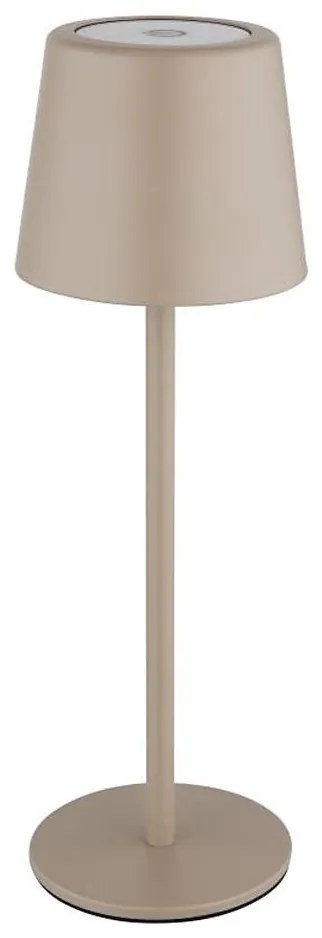 Globo - Lampada da tavolo LED Dimmerabile per esterni LED/2W/5V 3000/4000/6000K 2200 mAh IP44 crema