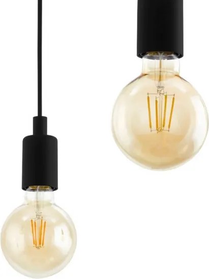 Eglo 98679 - Lampadario a sospensione con filo MUSARA 6xE27/60W/230V ragno