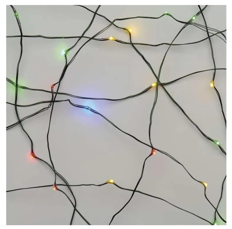 Catena LED natalizia da esterno 75xLED/12,5m IP44 multicolore