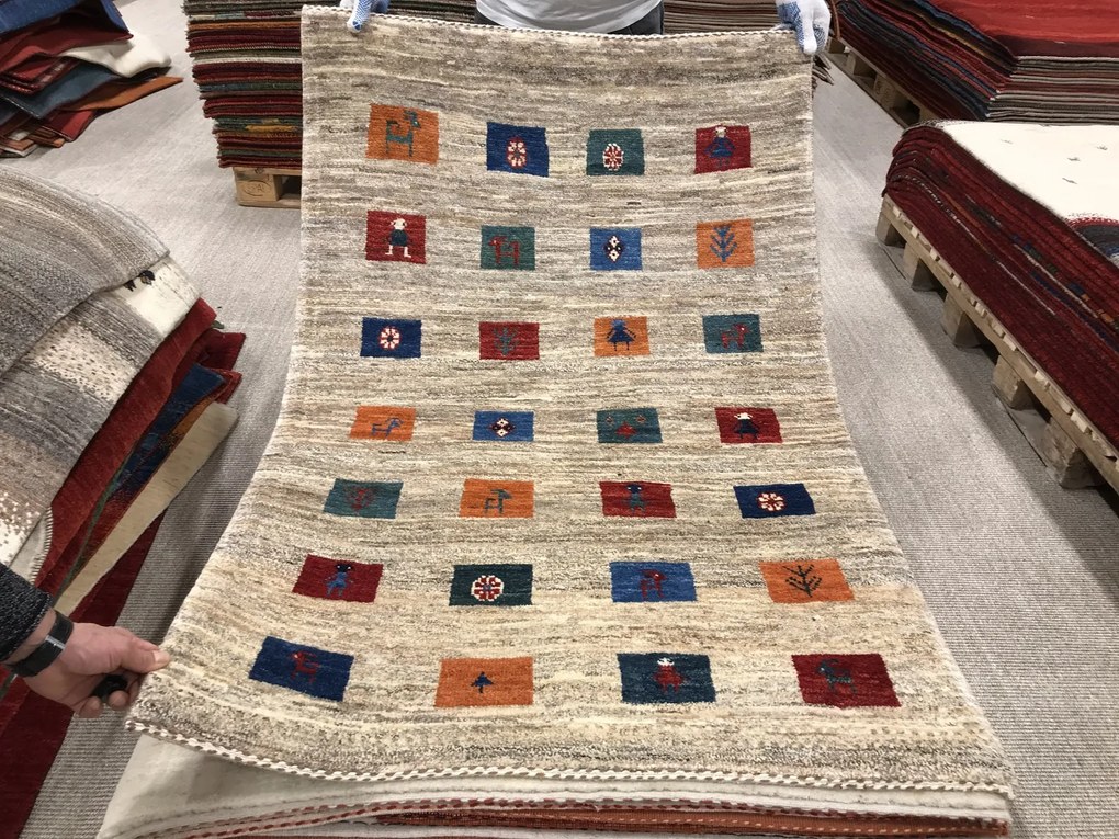 Gashguli Tappeto persiano 100x150 Marrone (Iran) Annodato A Mano