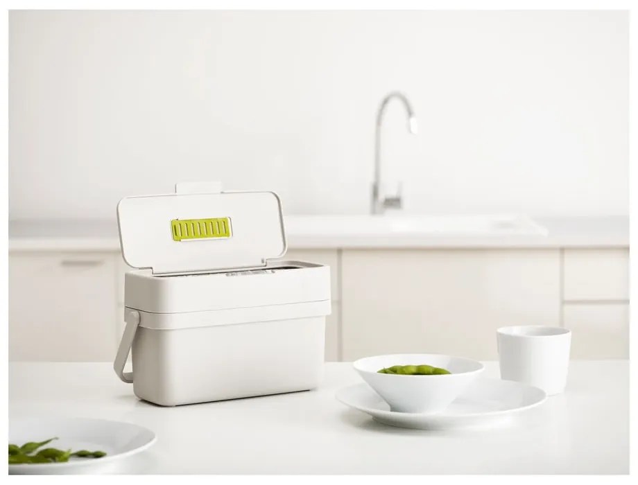 Contenitore per rifiuti compostabili bianco da 4 L Compo - Joseph Joseph