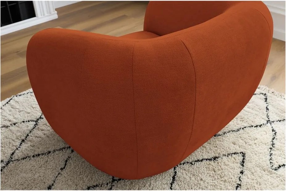 Poltrona arancione Celine – Bobochic Paris