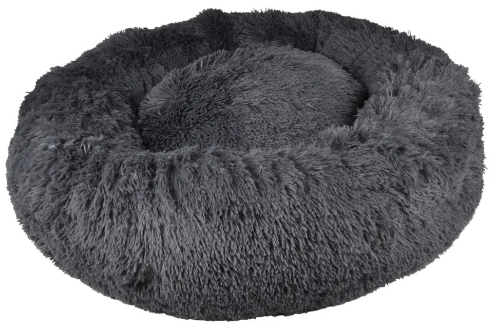 Letto per cani grigio scuro ø 95 cm - Love Story