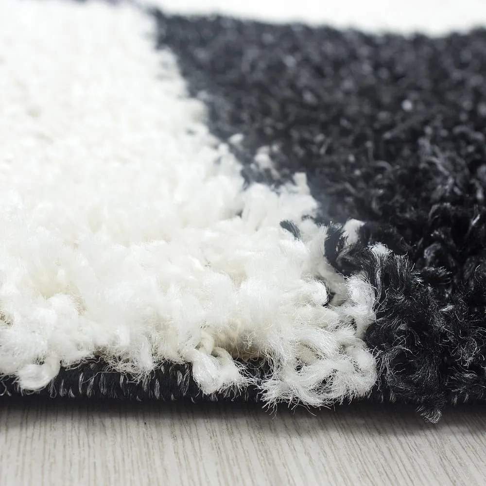 Tappeto bianco e nero 80x150 cm Life - Ayyildiz Carpets