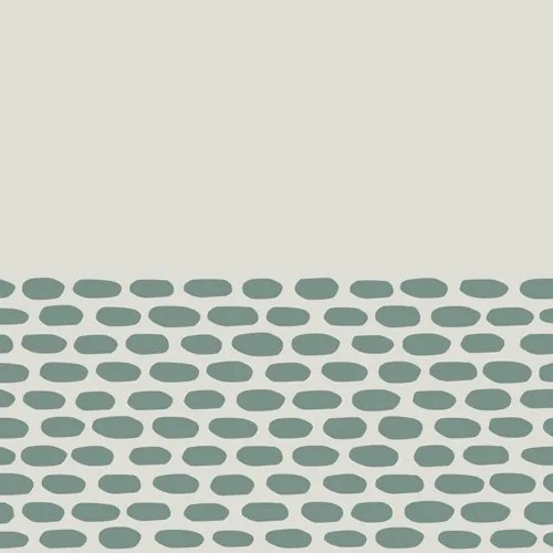 Mutina Tape Cobble Half Piastrella Cm 20,5x20,5 Green