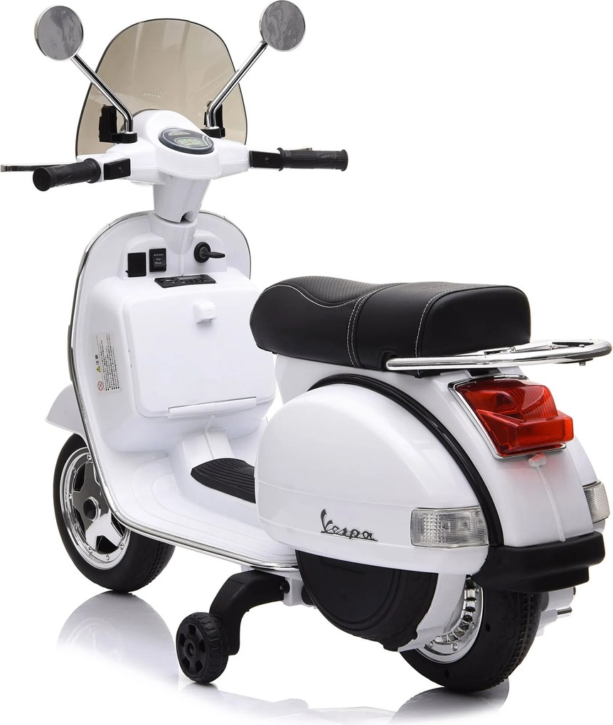 Piaggio Vespa PX150 Full Elettrica 12V per Bambini Bianca...