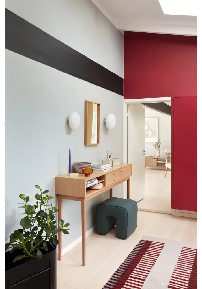 Pouf scultura turchese - Hübsch