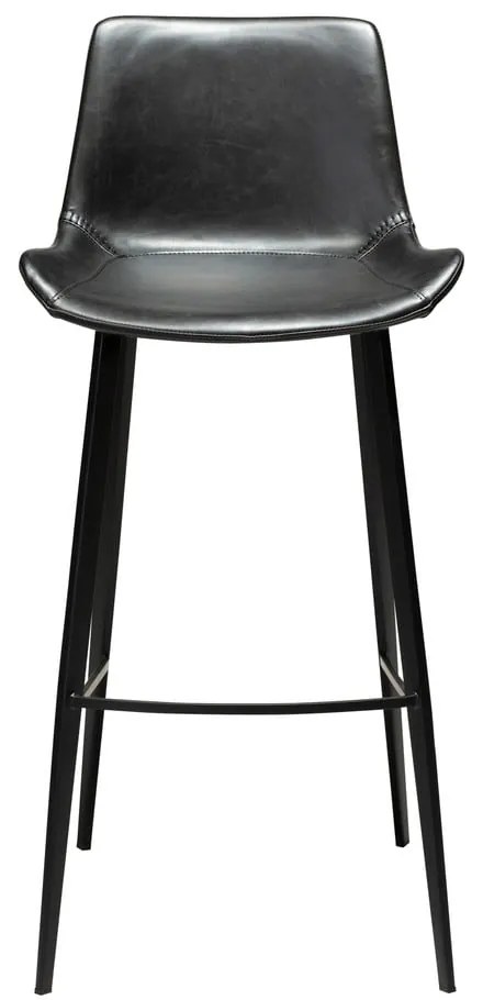 Sedia da bar in similpelle nera DAN-FORM Danimarca , altezza 101 cm Hype - DAN-FORM Denmark