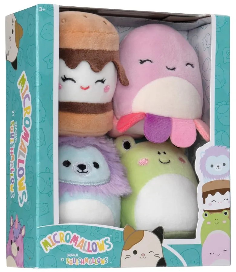 Set di peluche 4 pz Micromallows 4Pack – SQUISHMALLOWS