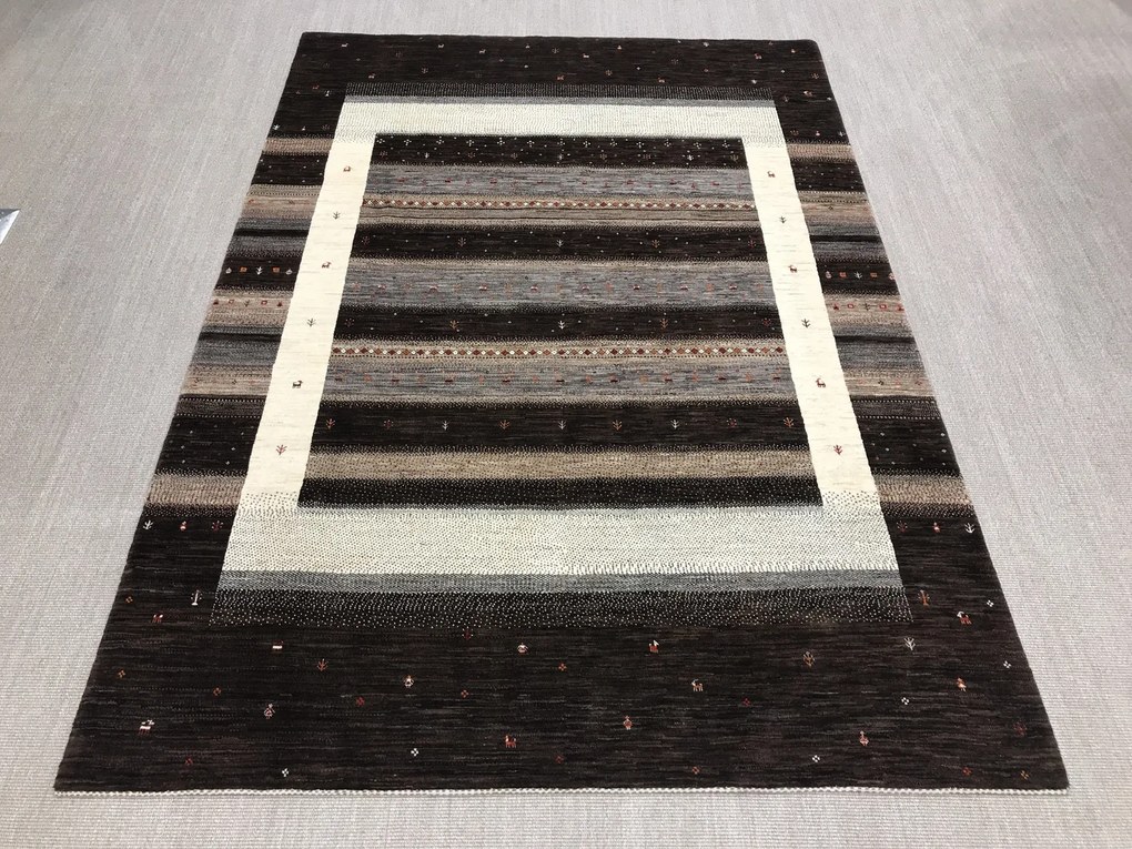 Loribaft Tappeto 220 x 310 Beige (Iran) Annodato A Mano