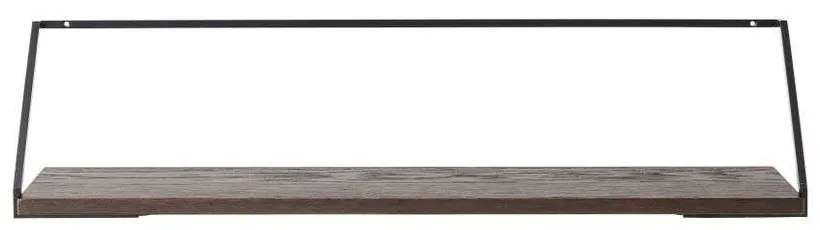 Audo Copenhagen - Rail Scaffale L92 Black/Scuro Oak Audo Copenhagen