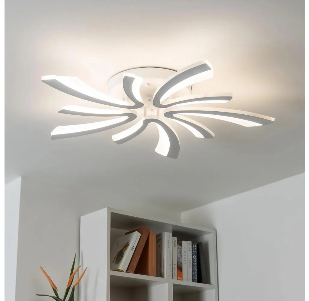 Brilagi - Lampadario a plafone LED dimmerabile TWIST LED/55W/230V 3000-6500K bianco + +TC