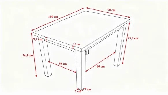 Tavolo da pranzo NOAH quercia