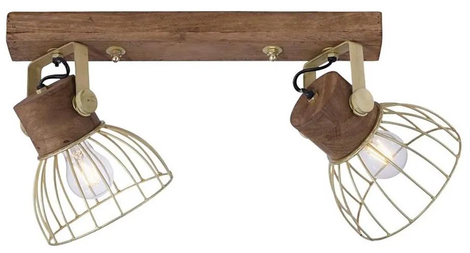 Leuchten Direkt 11487-60 - Faretto ALAMI 2xE27/25W/230V