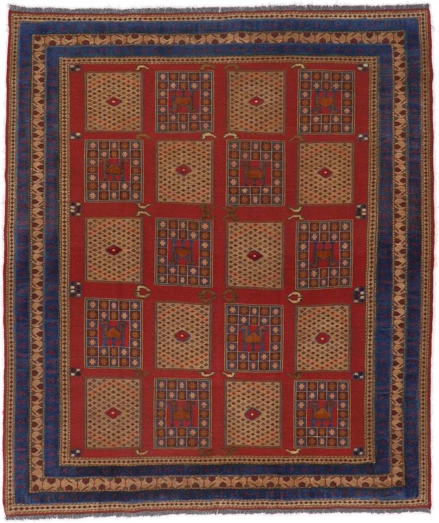 Kilim Tappeto persiano 220x190 (Iran) Tessuto A Mano