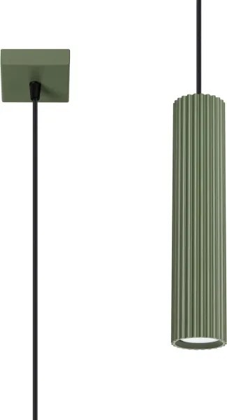 Brilagi - Lampadario LED a sospensione su cavo CRESTO 1xGU10/10W/230V verde