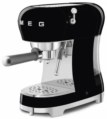 Caffettiera Elettrica Smeg ECF02BLEU Nero