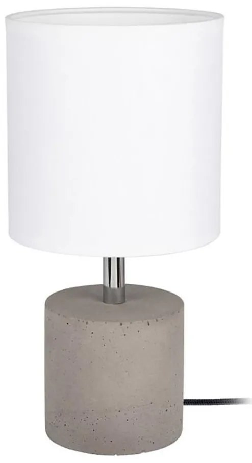 Spot-Light 6091936 - Lampada da tavolo STRONG ROUND 1xE27/25W/230V cemento