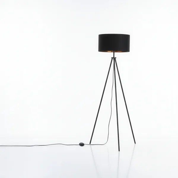 Lampada da terra 1xE27/40W/230V nera