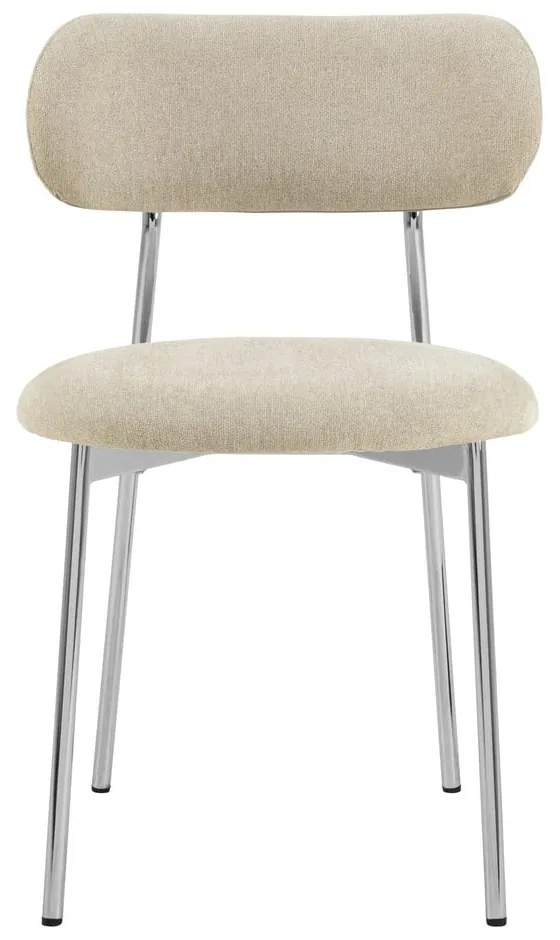 Sedia da pranzo color crema Lyric – Actona