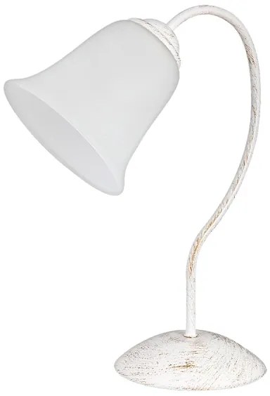 Rabalux 7260 - Lampada da tavolo FABIOLA 1xE27/40W/230V bianco