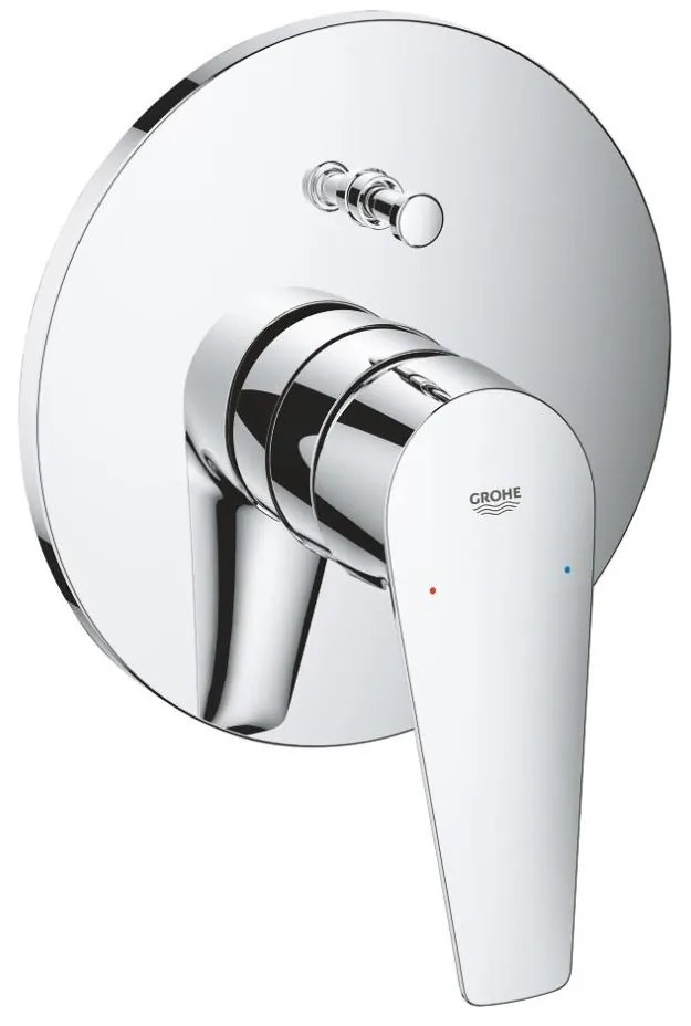 GROHE 29190001 - Miscelatore per vasca BAUEDGE DN 15, finitura cromo lucido